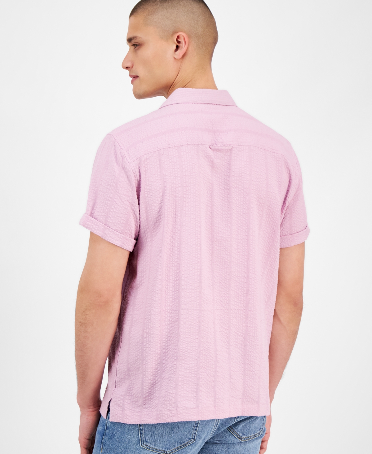 SUN + STONE MEN'S HAYES SHIRT, EXCLUSIVELY AT MACY'S 