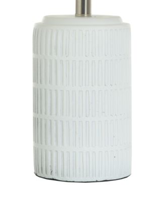 21" Metal Joni Ceramic Table Lamp