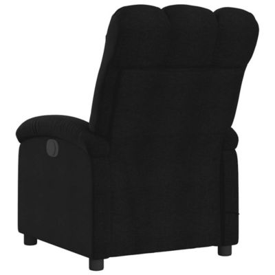 Modern Massage Recliner Chair with Adjustable Backrest, USB-Powered Vibration, and Breathable Fabric Upholstery