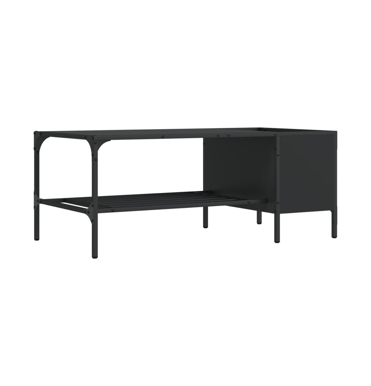vidaXL Coffee Table with Rack39.4