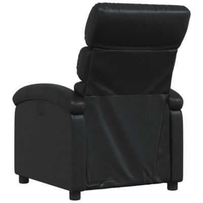 one piece  Faux Leather Recliner Chair