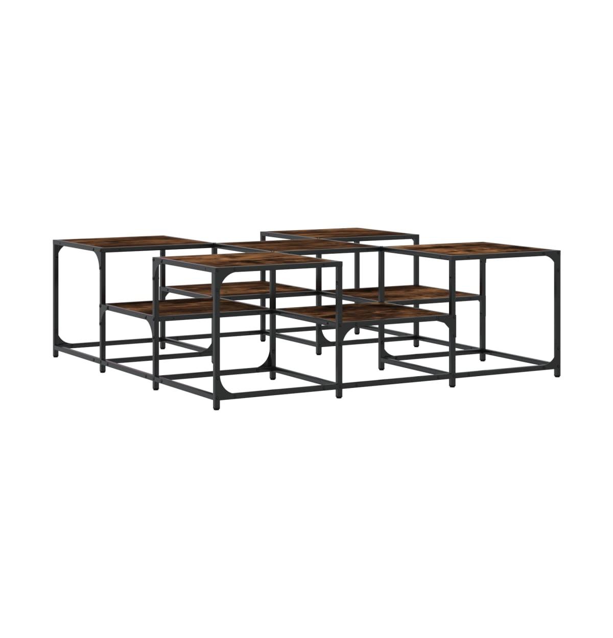 vidaXL Coffee Table Smoked Oak 47.6
