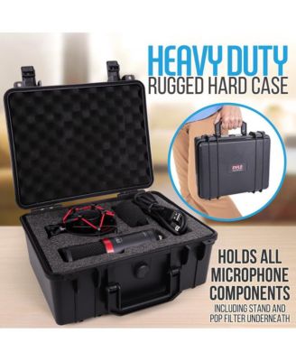 USB Computer Microphone Kit with Shock Mount, Pop Filter, and Desktop Stand for Streaming and Recording