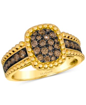 Le Vian - Chocolatier&reg; Chocolate Diamond&reg; (5/8 ct. t.w.) Ring in 14k Honey Gold