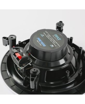 5.25" In-Wall / In-Ceiling 2-Way Speakers - 150W Max Power Output, Includes Round & Square Grills