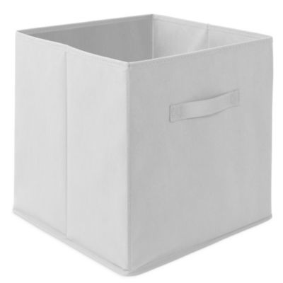 Set of 6 Collapsible Fabric Storage Cube Bins, Orange - 13" Foldable Cloth Baskets for Shelves and Cubby Organizers