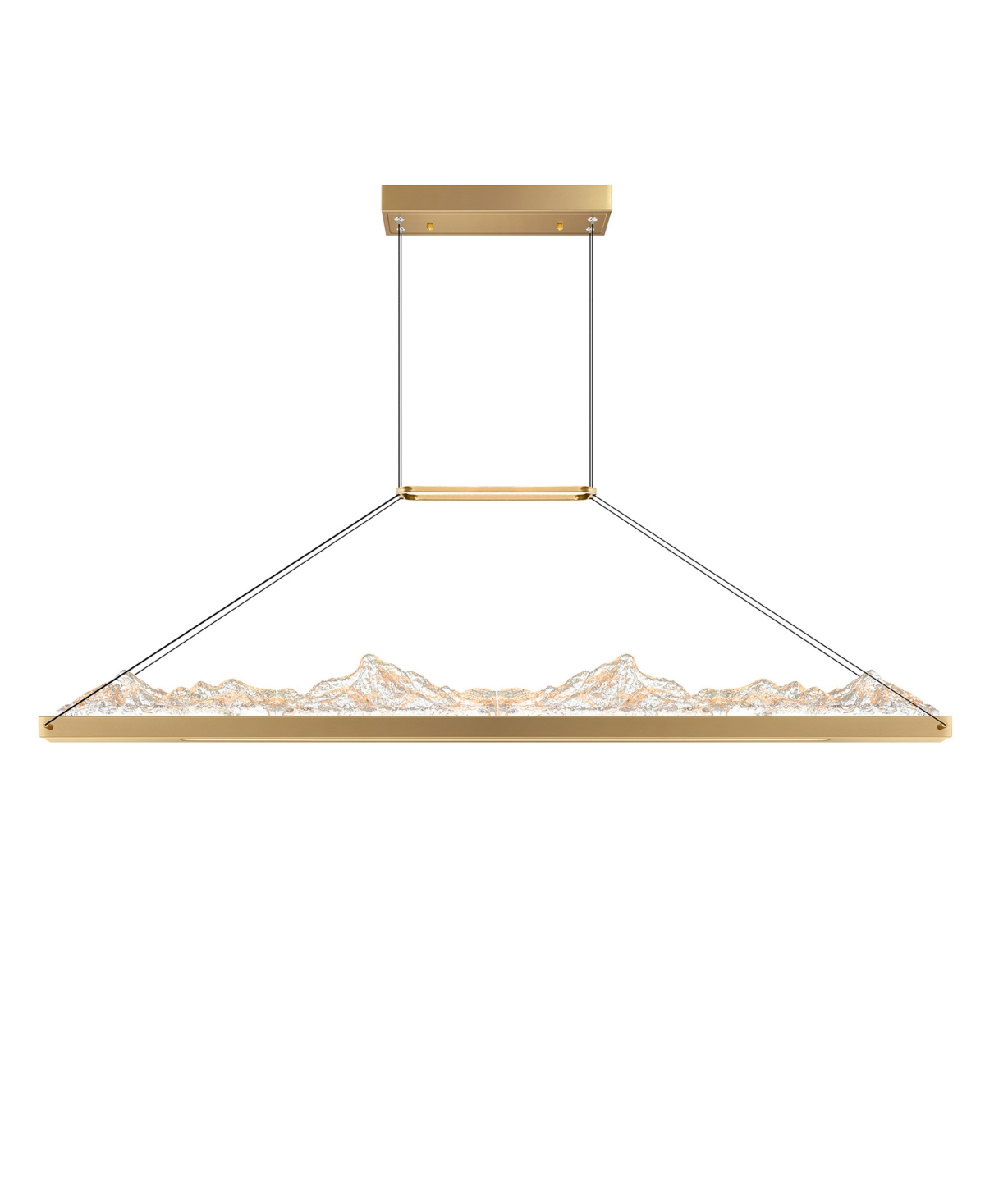 CWI LIGHTING 19" METAL HIMALAYAS INTEGRATED LED ISLAND POOL TABLE LIGHT 