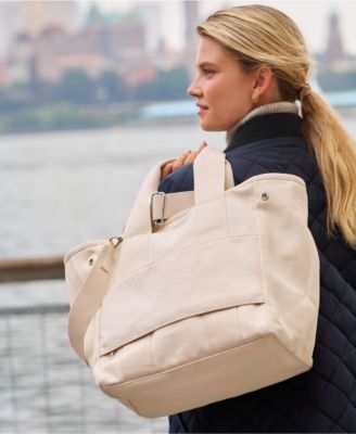 Canvas Multiway Pocket Tote