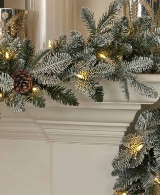 9' Artificial Lexington Fir Garland
