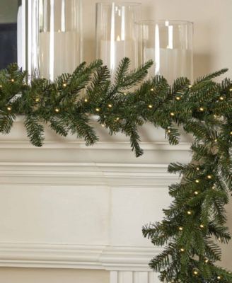 6' Pre-Lit Dakota Pine Artificial Christmas Garland