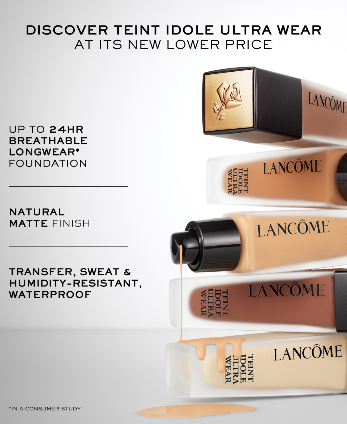 Lancôme Teint Idole Ultra Wear Foundation In Pink