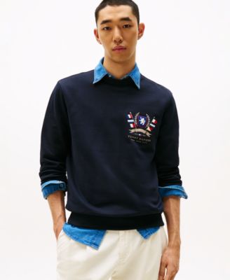 Tommy Hilfiger - Men's Embroidered Crest Sweatshirt
