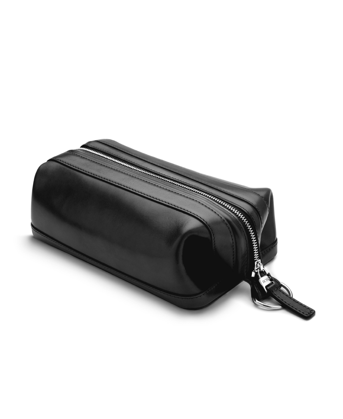 Men's Old Leather Collection - 10" Zipper Utility Kit - Black
