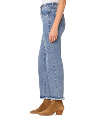 Women's "Ab"solution Spliced-Seam Step-Hem Ankle Jeans