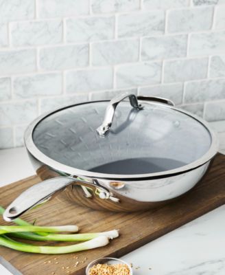 Valencia Pro Stainless Steel 12" Wok with Lid