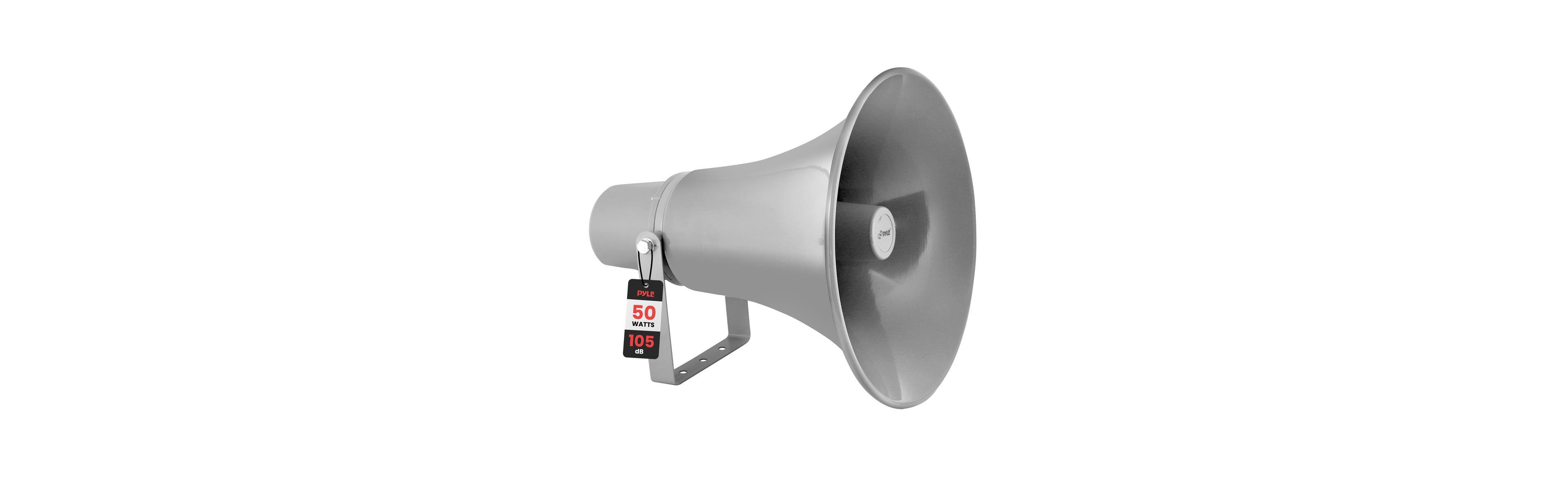 Pyle 13.5" Indoor/Outdoor 50 Watt Pa Horn Speaker with 70V Transformer