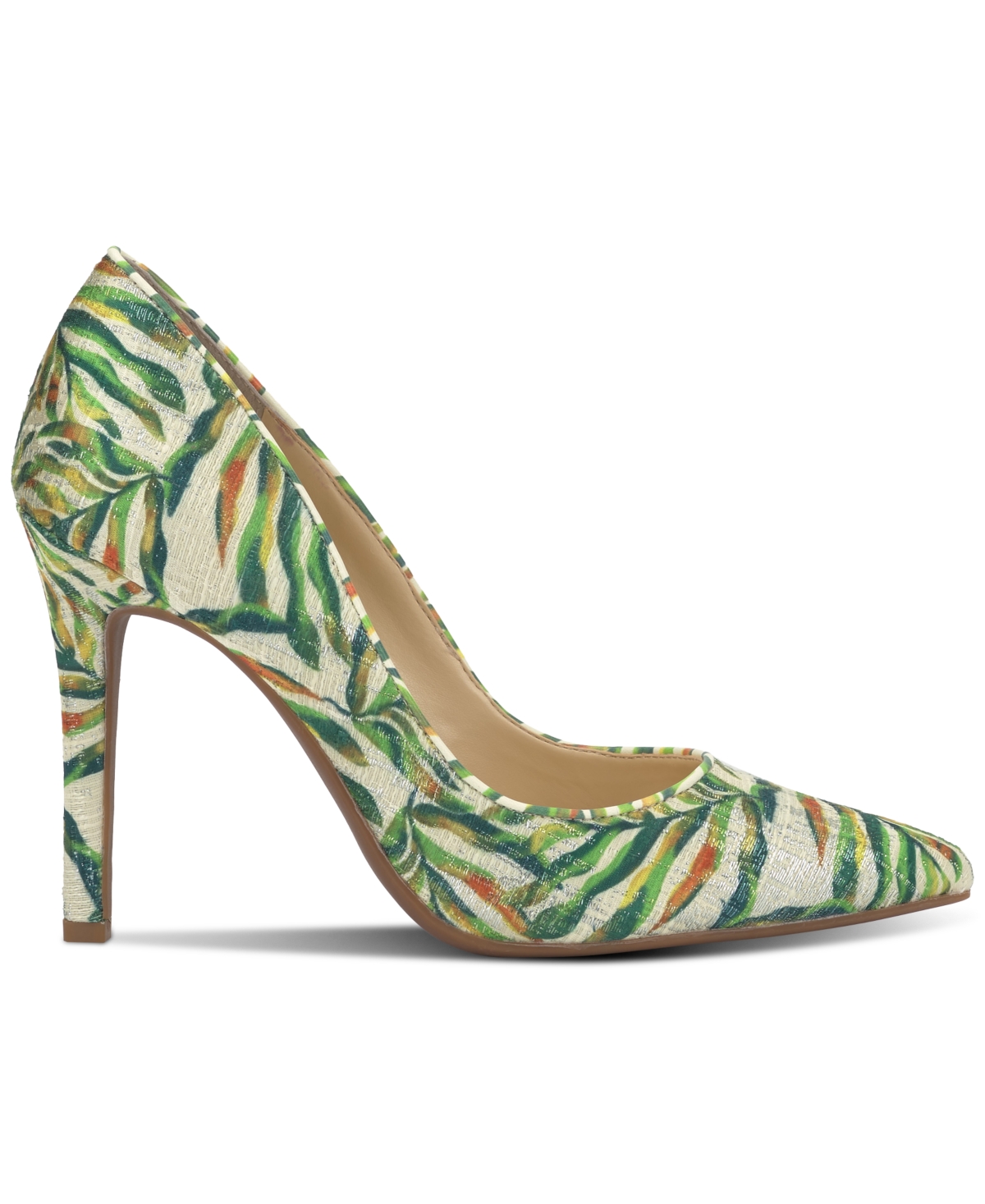 Jessica Simpson Women's Cassani Pointed-toe Pumps In Green Multi Jungle