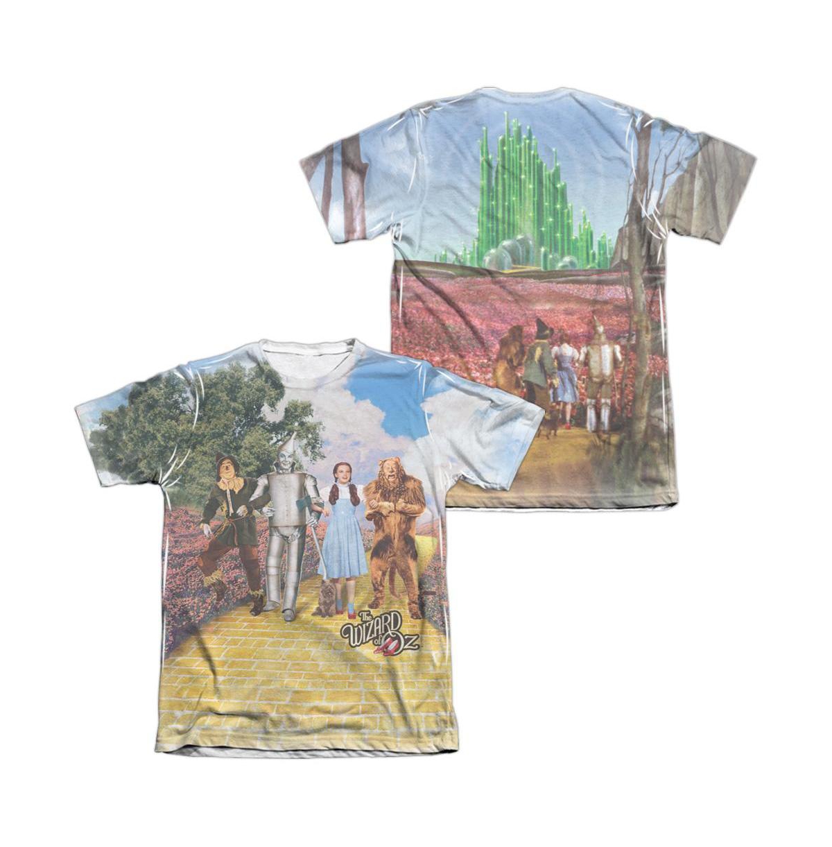 Men's On The Road (Front/Back Print) Adult Poly/Cotton Short Sleeve Tee / T-Shirt - Assorted pre-pack