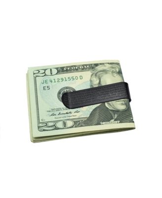 Religious Mantra Quote Lords Prayer Cross Black Money Clip Card Holder Father Stainless Steel