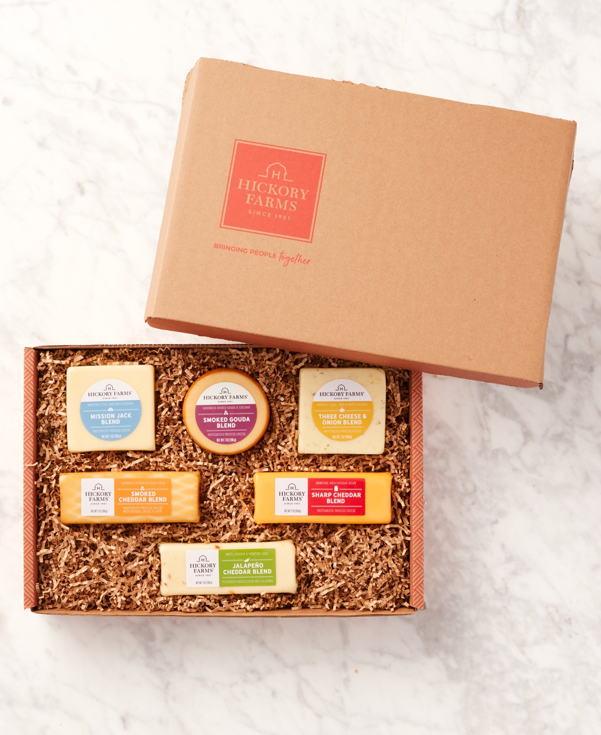 Hickory Farms Deluxe Cheese Flight, 6 Pieces In No Color