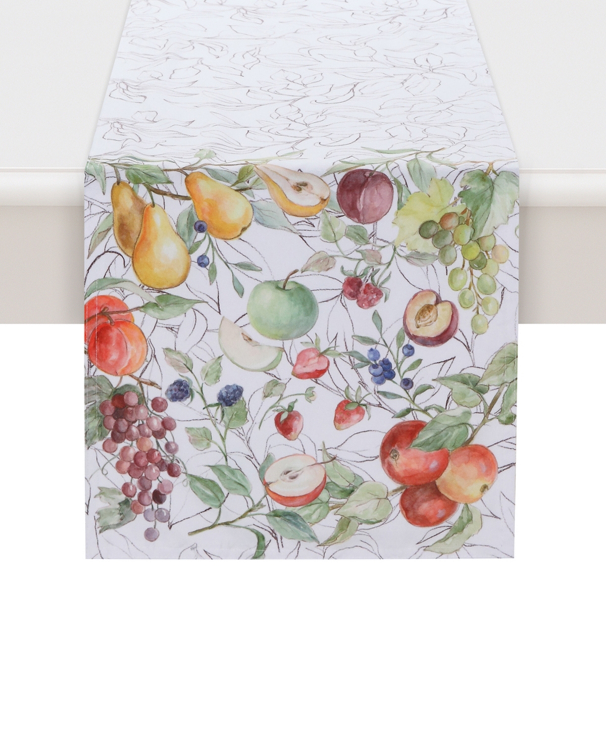 Laural Home In The Orchard Set Of 4 Placemat, 13" X 90" In Multi