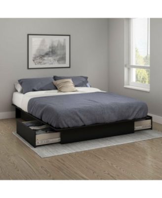 Bed Frame with Underbed Storage Drawers – Platform Design for Organized Bedrooms and Compact Spaces