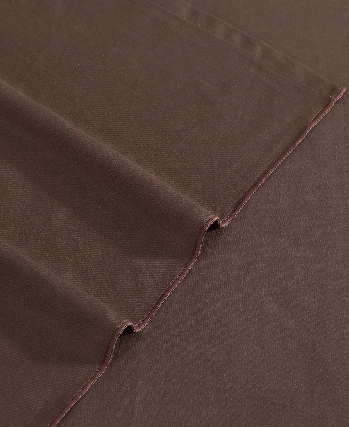 Calvin Klein Pearl Edge 300 Thread Count Cotton Sateen 4-pc. Sheet Set, Queen In Elk Brown