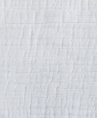 Washed Texture Solid Cotton Jacquard 3 Piece Duvet Cover Set, King