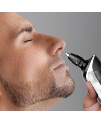 RECHARGEABLE 4-IN-1 GROOMING SET WITH ROTARY SHAVER