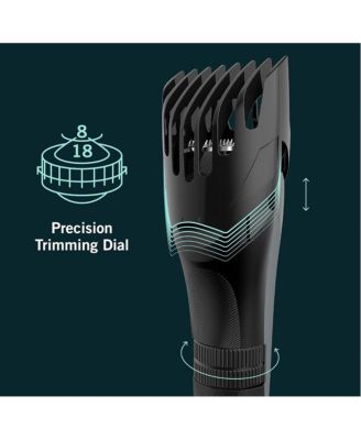 CORDLESS HAIR &amp; BEARD TRIMMER WITH PRECISION TRIMMING DIAL