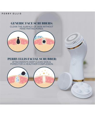 4-IN-1 SCRUBBING &amp; MASSAGING FACIAL BEAUTY BRUSH