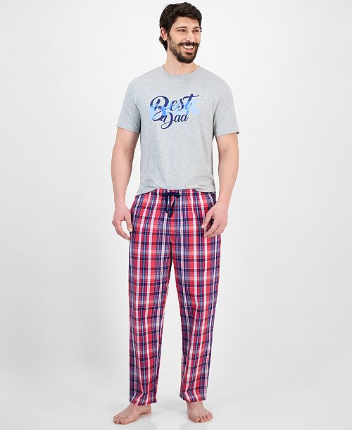 alfani Club Room Men's Woven Plaid Pants Exclusively at Macy's Men's Fashion & Accessories