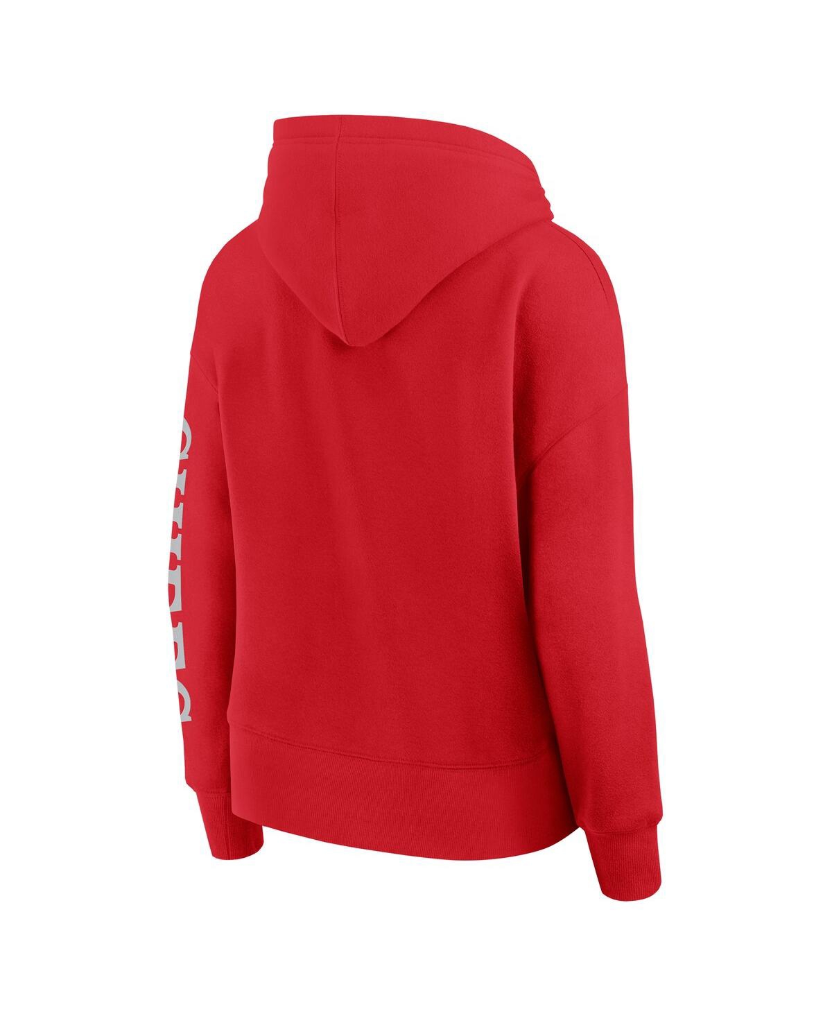 Fanatics Women's Red Kansas City Chiefs Elements Next Pullover Hoodie In Red