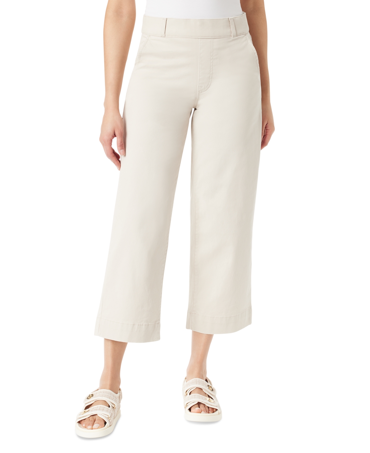 Gloria Vanderbilt Petite Shape Effect Wide-leg Cropped Pants