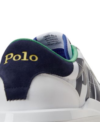 スニーカー Polo Ralph Lauren Train 89 Logo Leather & Oxford Sneaker Train 89 Leather & Oxford Sneaker | Ralph Lauren