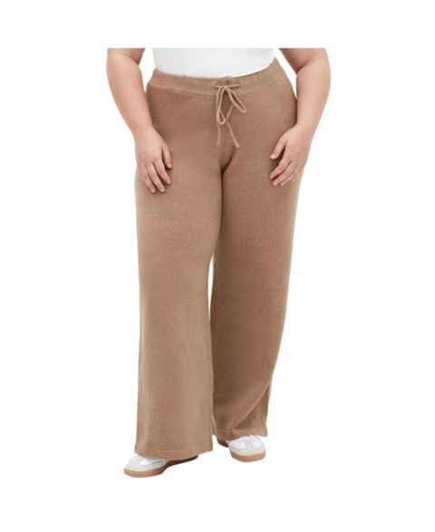 Женские брюки CITY CHIC Plus Size Ally, цвет: Латте