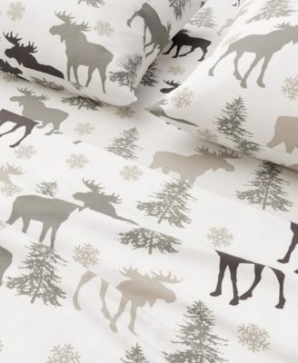 Ultra-Soft Turkish Cotton Flannel Christmas Print Sheet Set