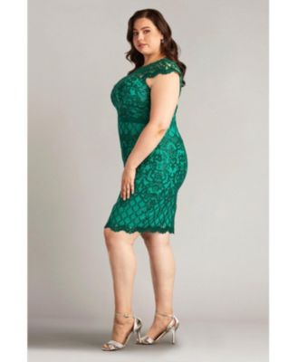 Miranda Sequin Embroidered Dress - PLUS SIZE