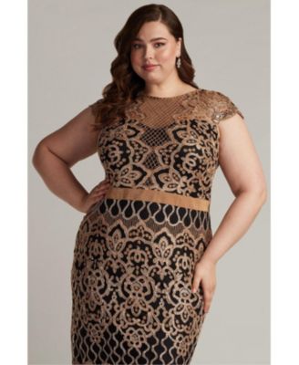 Miranda Sequin Embroidered Dress - PLUS SIZE