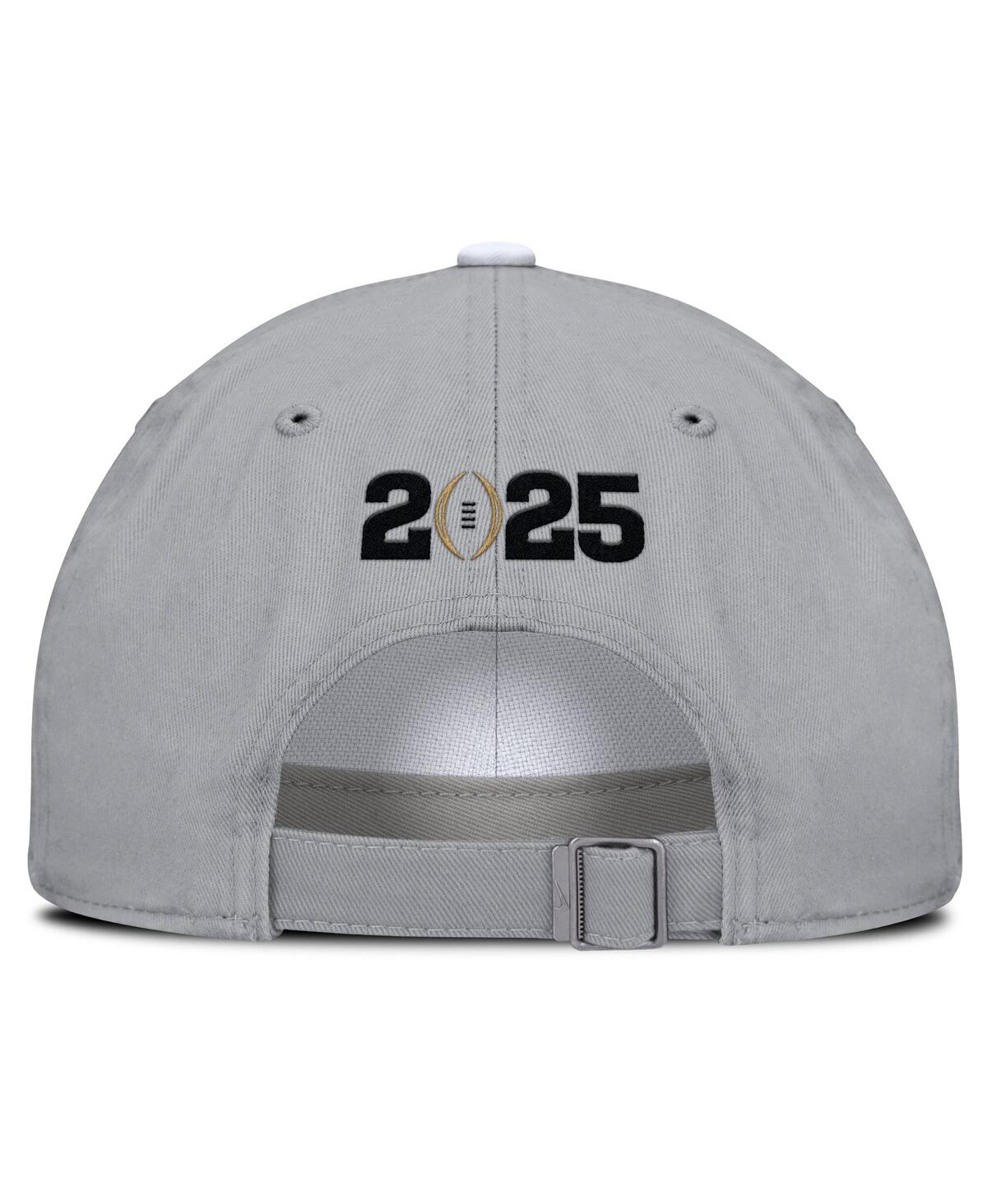 Nike Men's And Women's White/gray Boise State Broncos 2024 College Football Playoff Club Adjustable Hat In White,gray