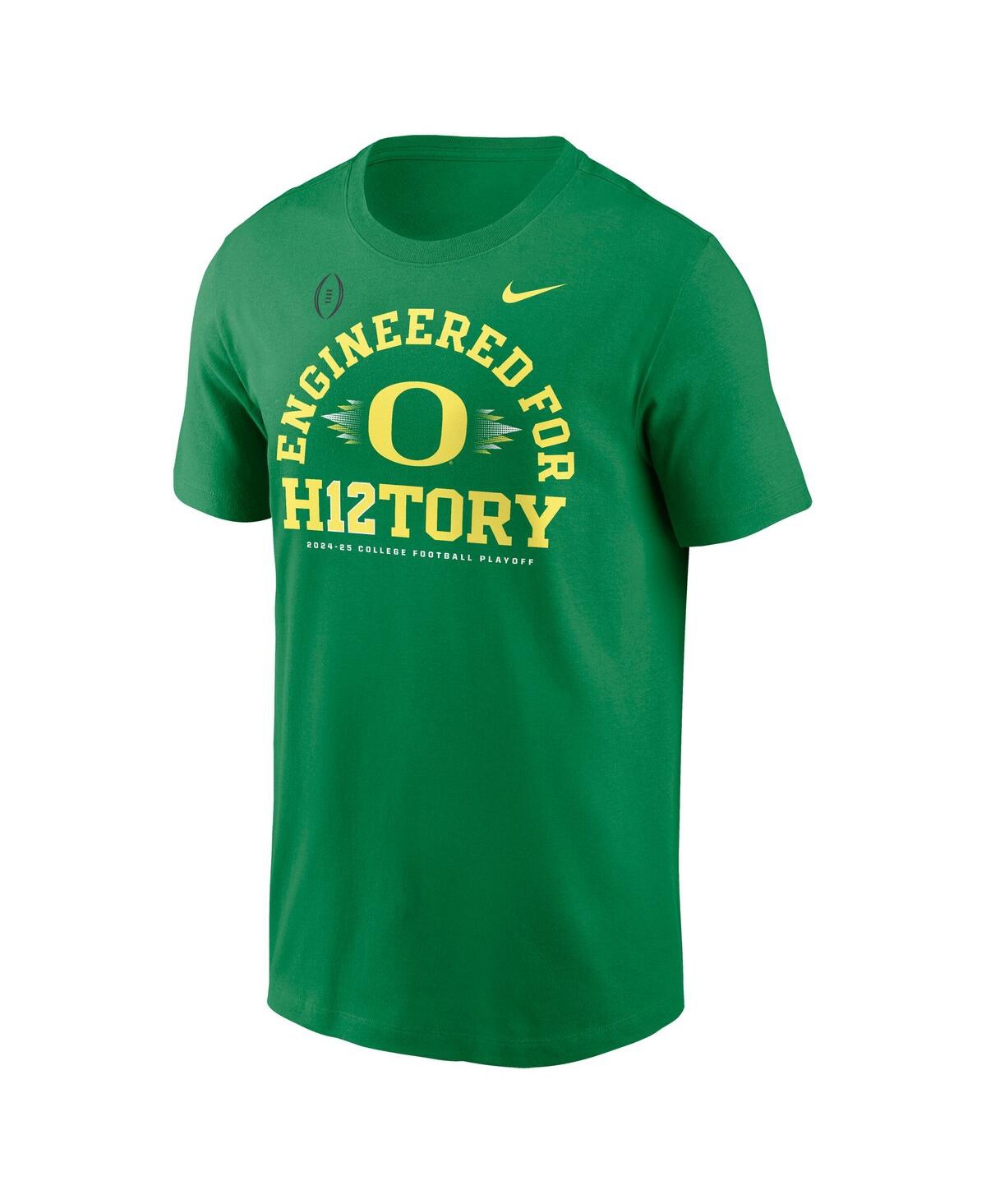Nike Men's Green Oregon Ducks 2024 College Football Playoff Engineered For History T-shirt In Green