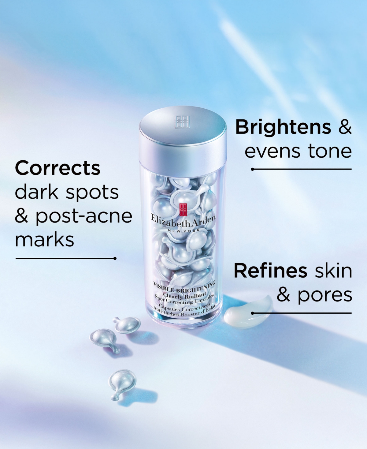 Elizabeth Arden Visible Brightening Clearly Radiant Spot Correcting Capsules, 60 Capsules In No Color