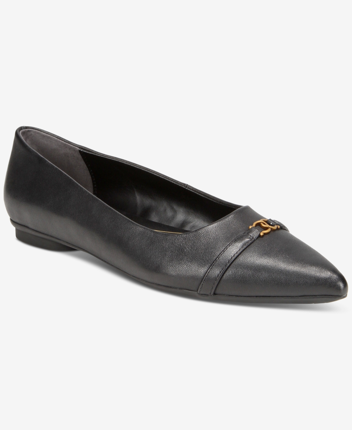 GIANI BERNINI WOMEN'S BENTLLEY POINTED TOE FLATS, CREATED FOR MACY'S 