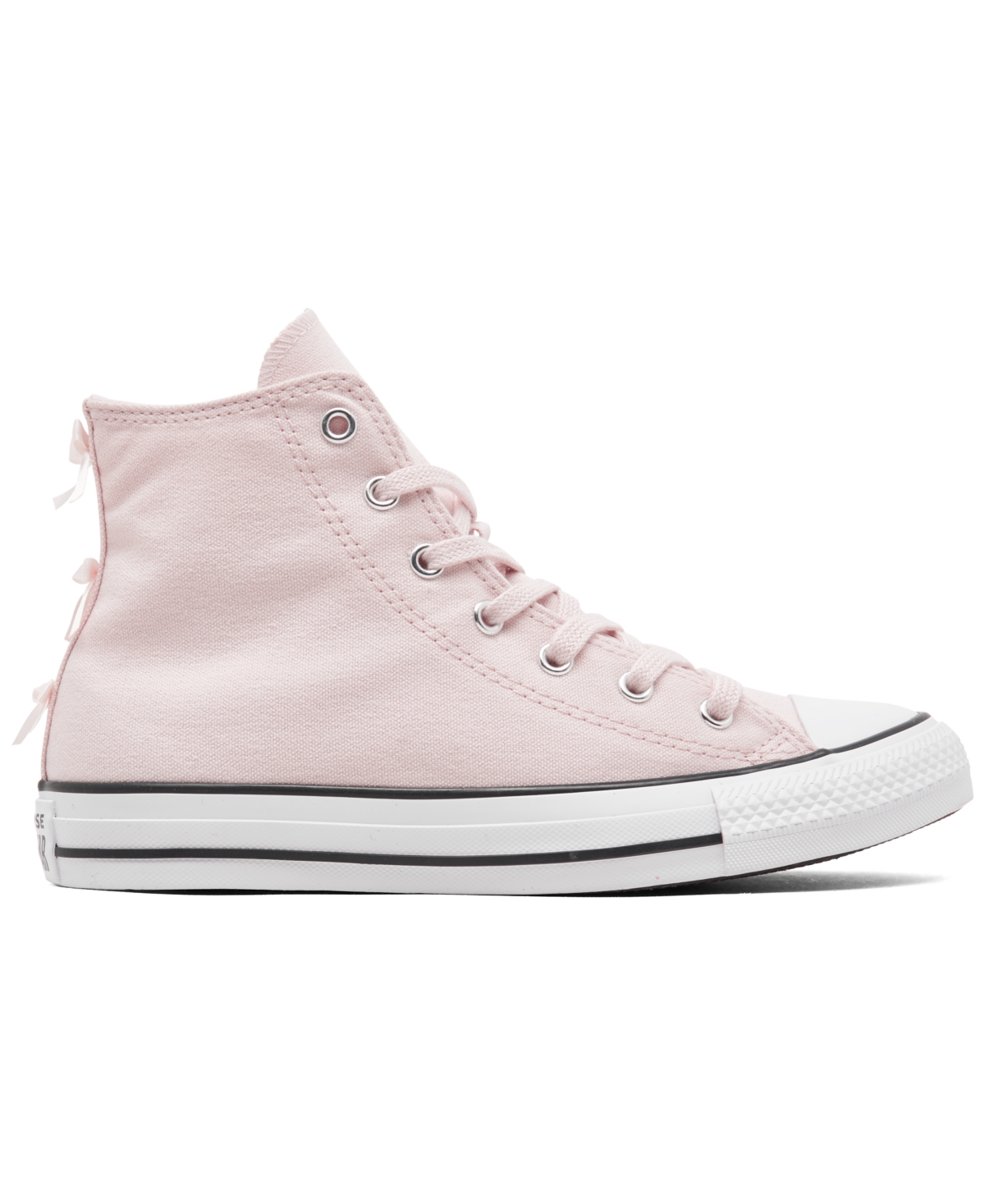 CONVERSE BIG GIRLS CHUCK TAYLOR ALL STAR RUFFLES AND BOWS CASUAL SNEAKERS FROM FINISH LINE 