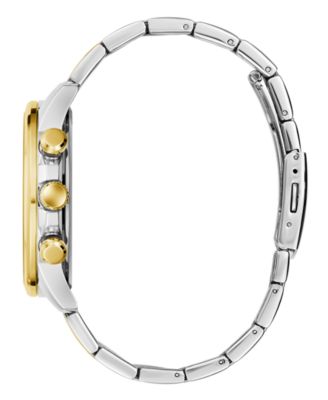 Men's Multi-Function Two-Tone Stainless Steel Watch, 44mm