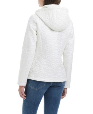 Women's Short Spade Flower Quilt