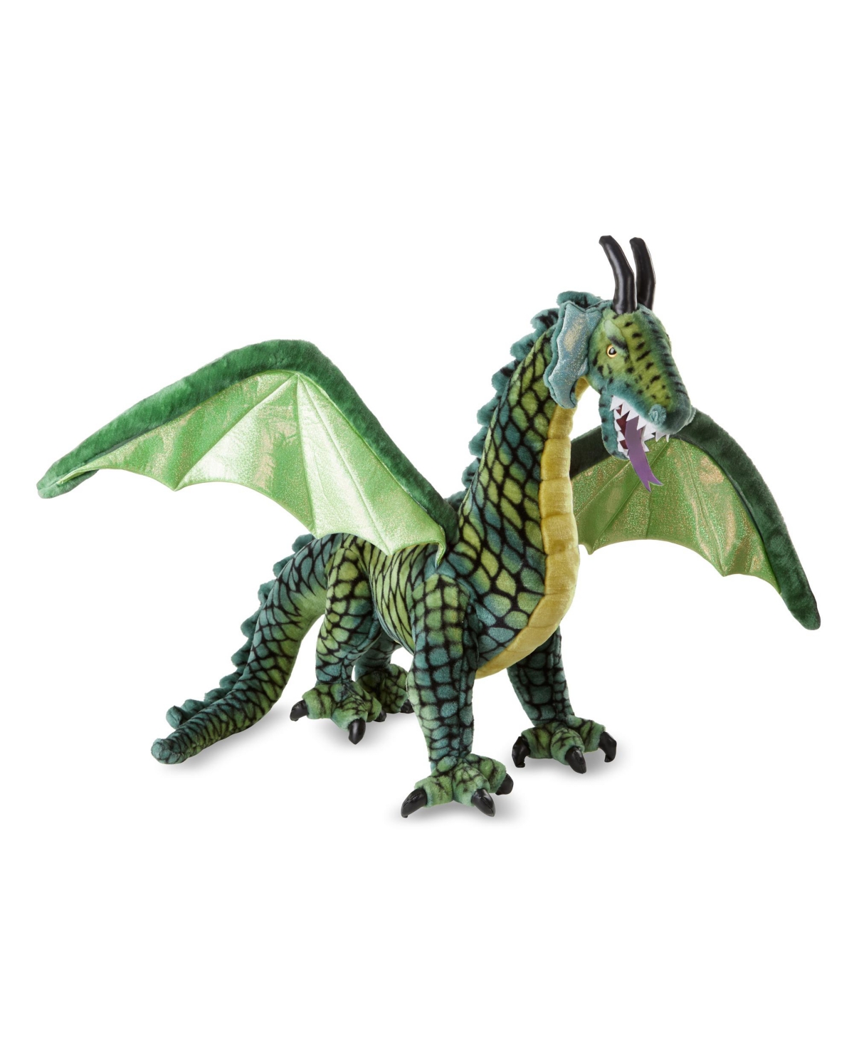 Melissa & Doug Winged Dragon Plush In Multicolor