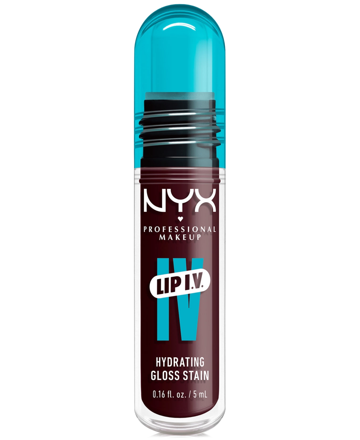 Nyx Professional Makeup Lip Iv Hydrating Gloss Stain In Mauve N Moist