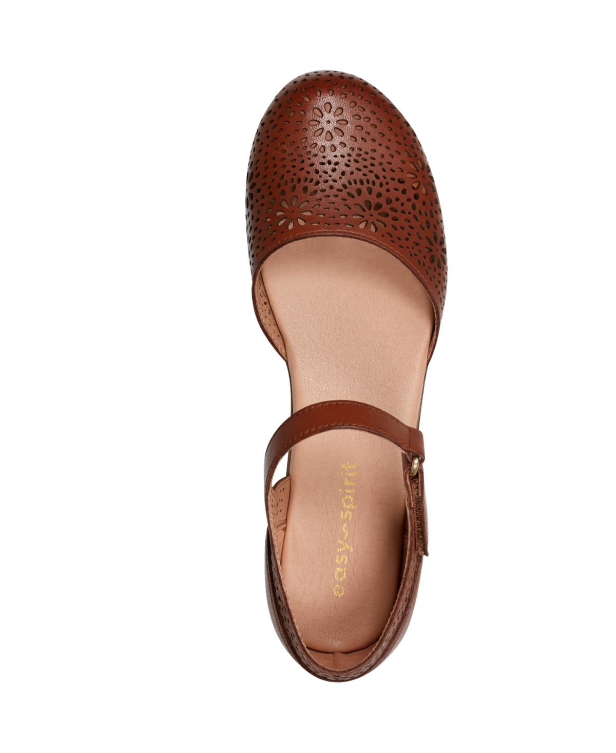 EASY SPIRIT WOMEN'S DENITA TWO-PIECE ROUND TOE FLATS 
