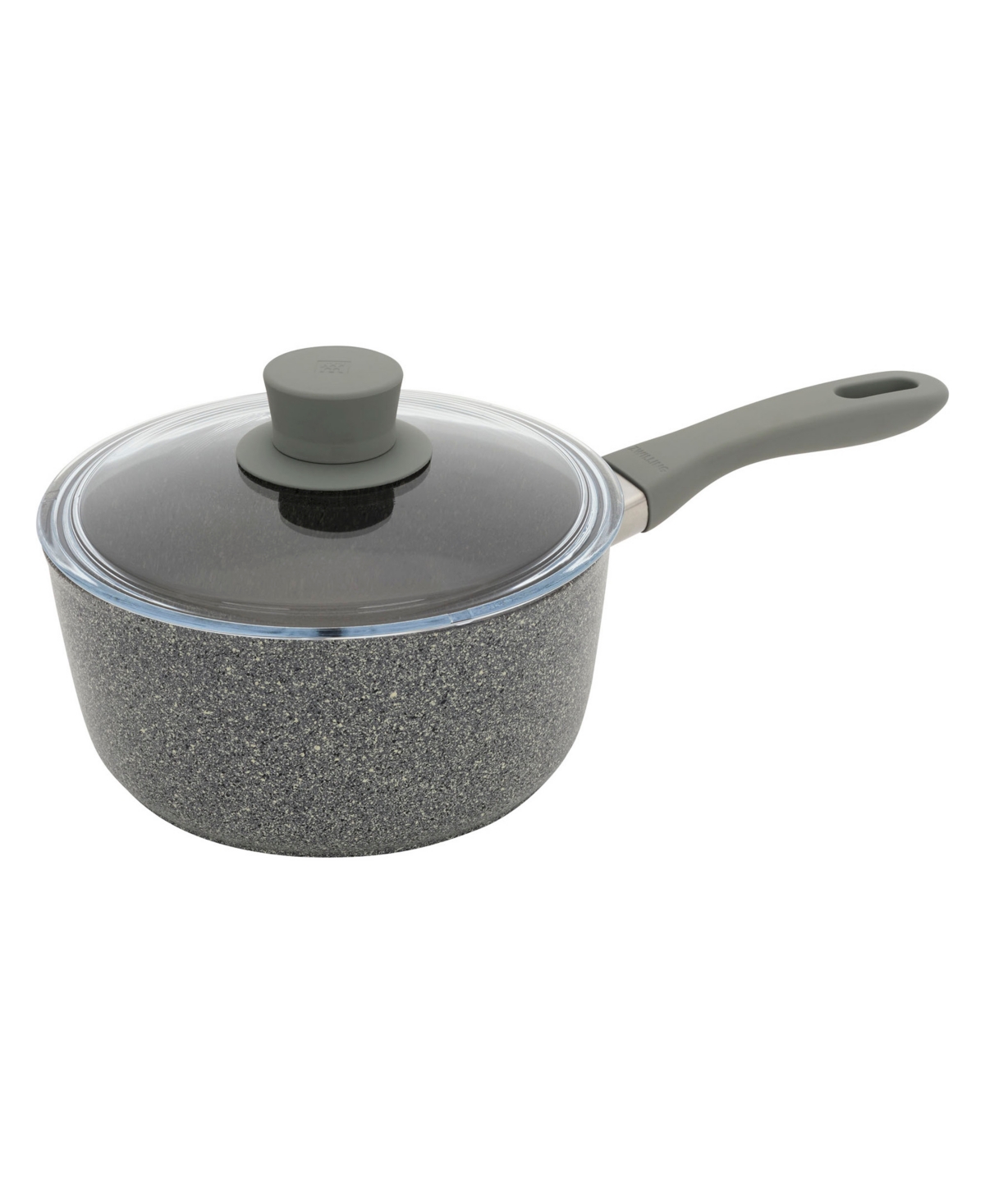 Zwilling Parma Plus Aluminum Nonstick 2.9 Qt Saucepan With Lid In Gray